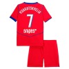 Maglia ufficiale Paris Saint Germain Kvaratskhelia 7 Alternativa 2025-26 per Bambino